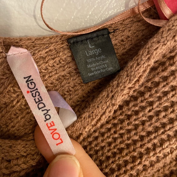 Love ByDesign Open Back Sweater - Picture 5 of 6